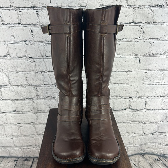 boc Shoes Boc Linosa Riding Boot Vegan Leather 75m Brown Vgc Poshmark